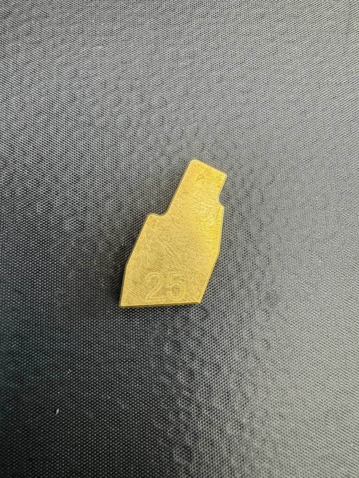 62019B 25 Degree (Brass) Caster Block Knockout, Impulse Cars 1