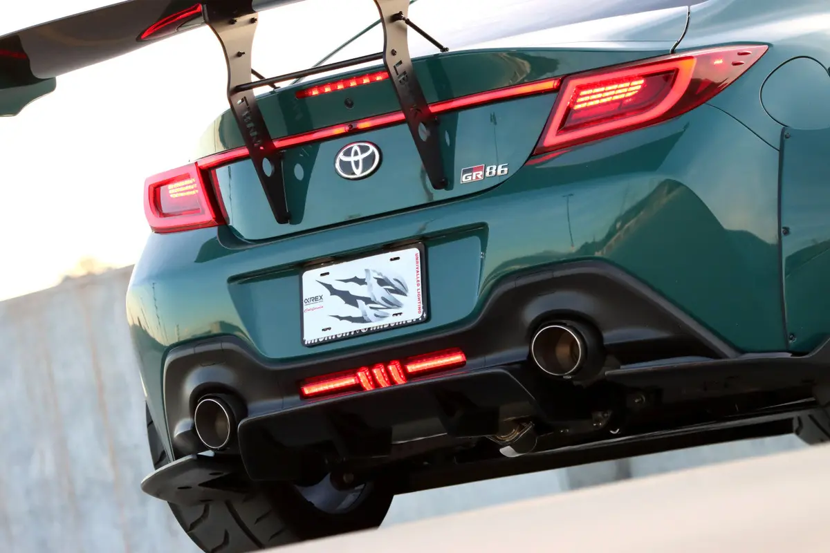 Alpharex 22-24 Toyota Gr86 / Subaru Brz Nova-Series Prismatic Rear Bumper Led Brake Light 3