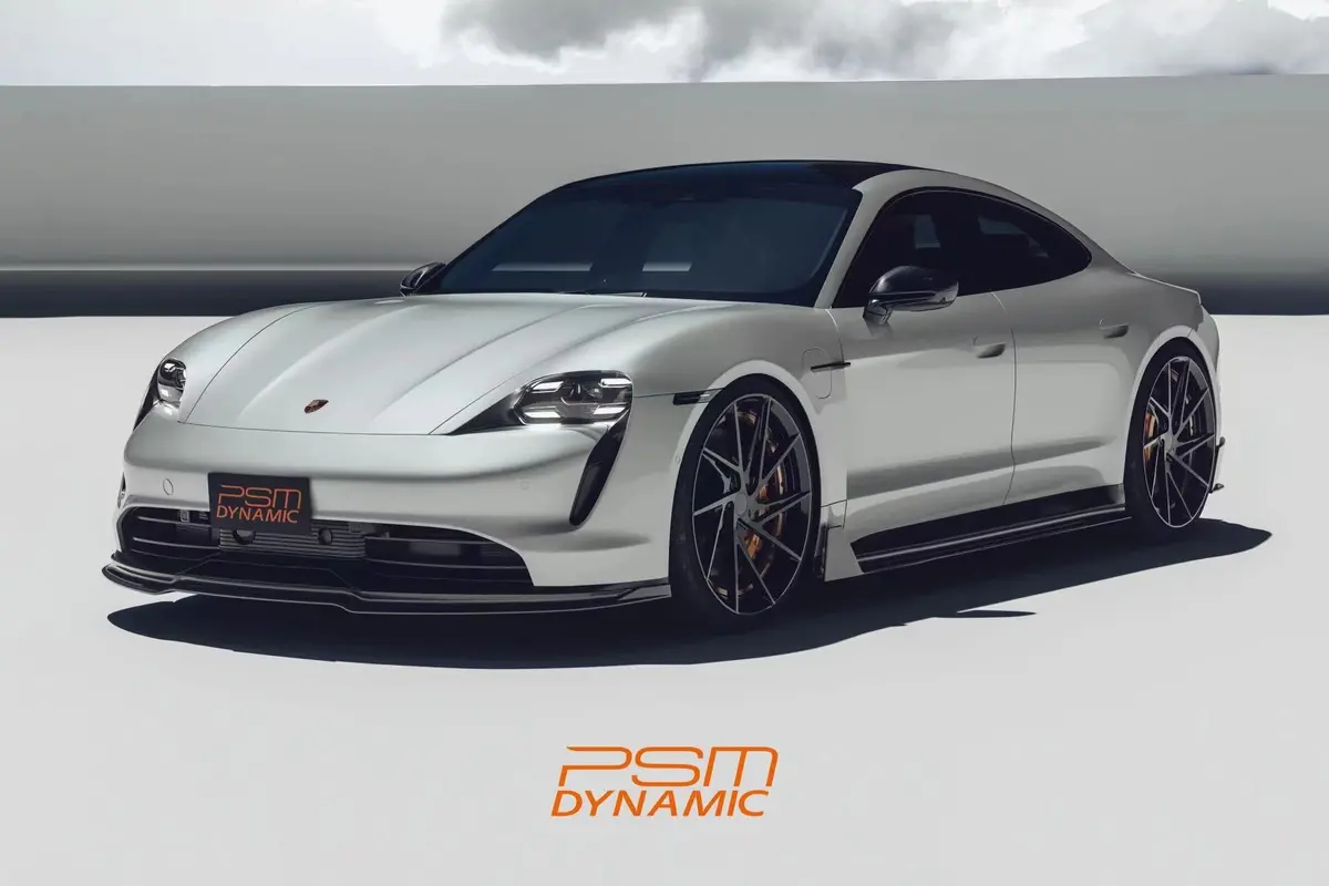 Psm Dynamic Carbon Fiber Aero Body Kit For Porsche Taycan Base & 4S 1