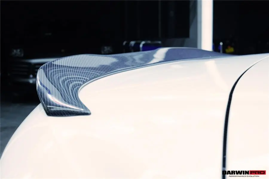 Darwinpro 2018-2022 Bmw 8-Series G14 Convertible Imp Style Carbon Fiber Trunk Spoiler 1