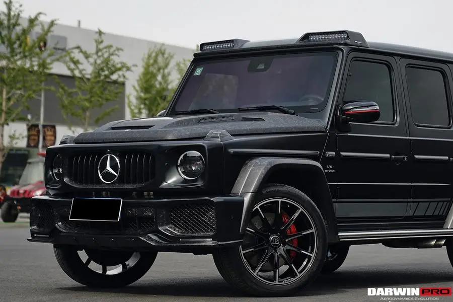 Darwinpro 2019-2021 Mercedes Benz W463a / W464 G-Class G500/G550/G63amg Imp Style Front Roof Spoiler 1