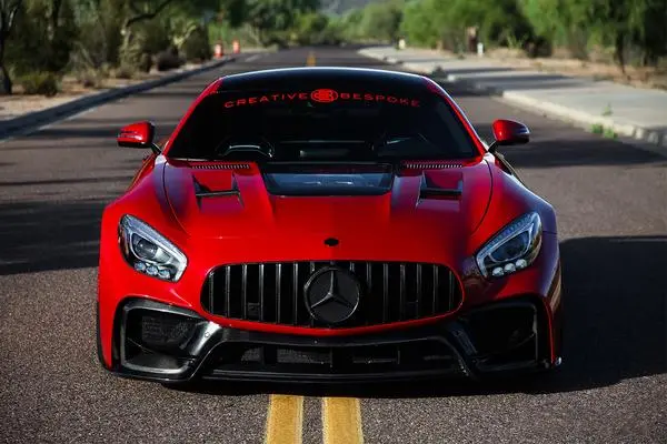 Darwinpro 2015-2016 Mercedes Benz Amg Gt/Gts Imp Style Partial Carbon Fiber Full Body Kit 1