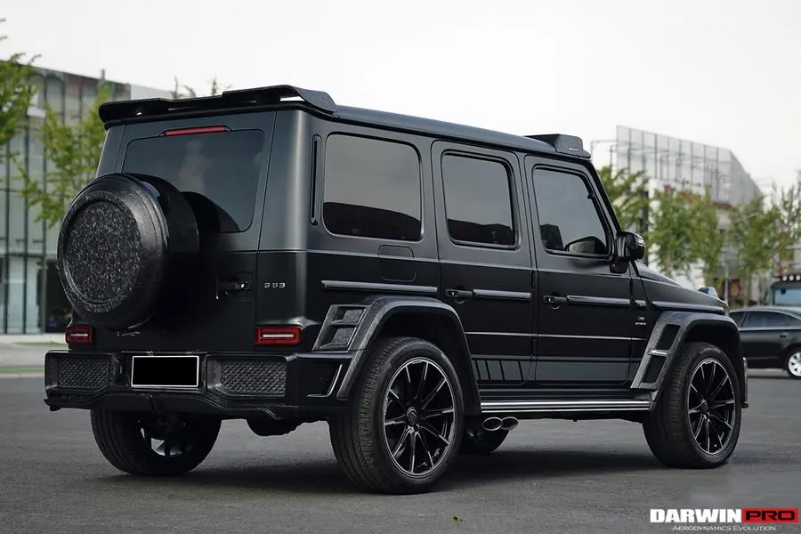 Darwinpro 2019-2021 Mercedes Benz W463a / W464 G-Class G500/G550/G63amg Imp Style Rear Roof Spoiler 1
