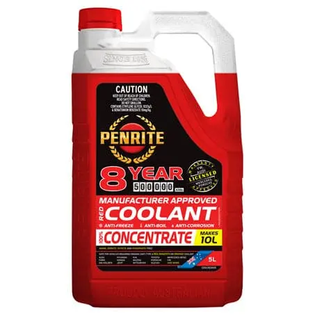 Penrite Red Oem Approved Coolant Concentrate 5L - Coolred005 1