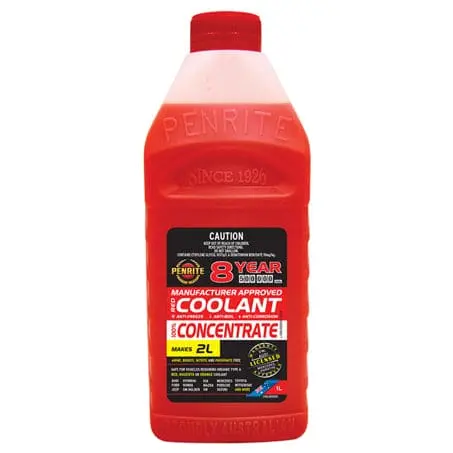 Coolred001 - Penrite Red Oem Approved Coolant Concentrate 1L 1