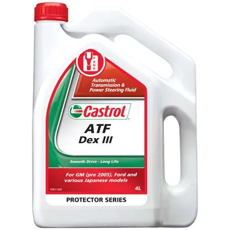 Castrol Atf Dex Iii Automatic Transmission Fluid 4L - 3381101 1