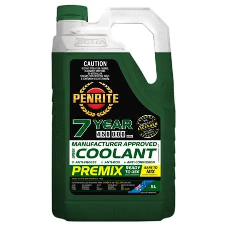 Coolgreenpmx005 - Penrite 7 Year 450,000Km Green Coolant Premix 5L 1