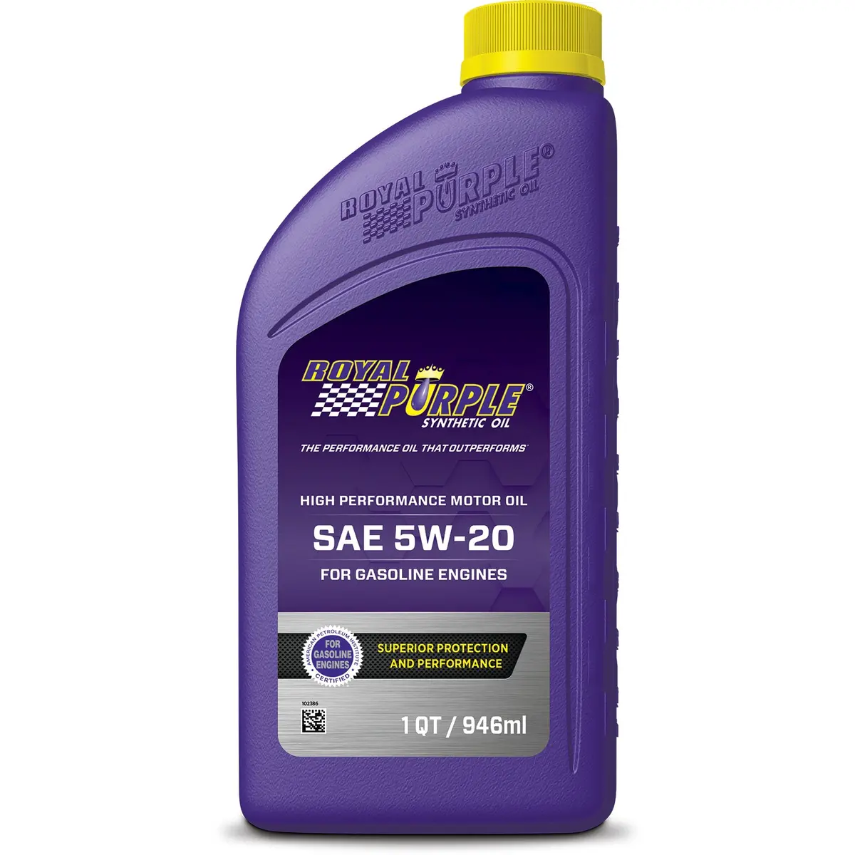 Royal Purple High Performance 5W20 Motor Oil 1Qt Bottle (01520) 1