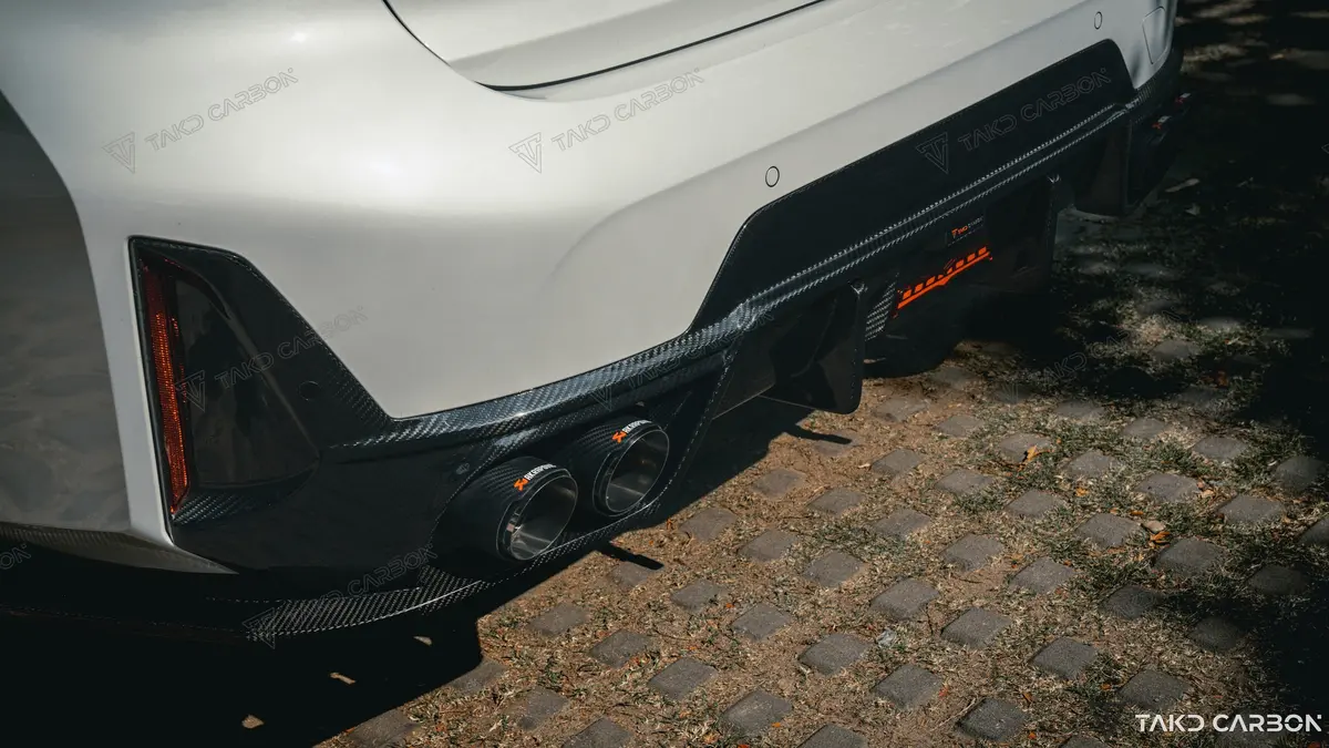 Takd Carbon Dry Carbon Fiber Rear Diffuser For 2023+ Bmw 3-Series G20 1