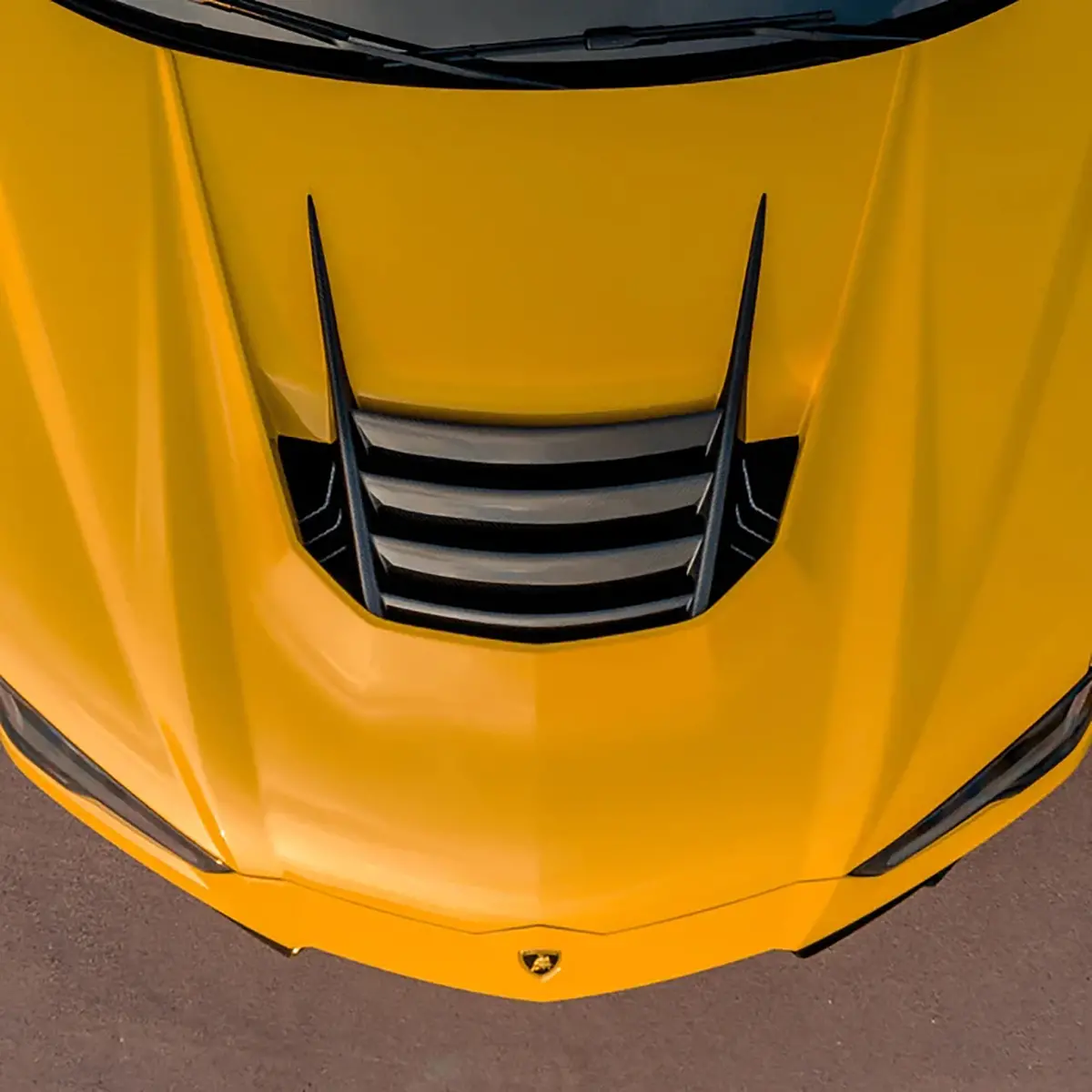 Lamborghini Urus Dry Carbon Fiber Rampante Edizione Front Hood Bonnet 1