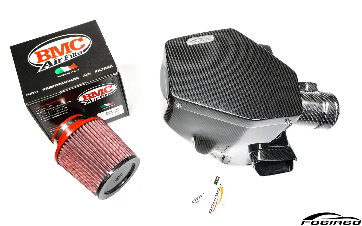 Fogiago Dry Carbon Fiber Cold Air Intake System For Bmw X5 G05 X6 G06 3.0T B58 Engine 1
