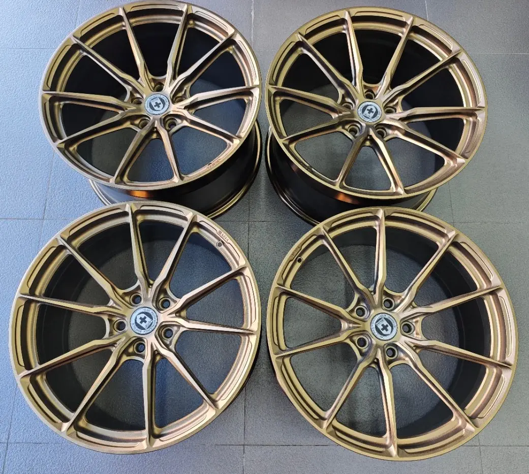 (Demo Car Wheels) 20" Hre P104sc Forged Monoblock Wheels 1