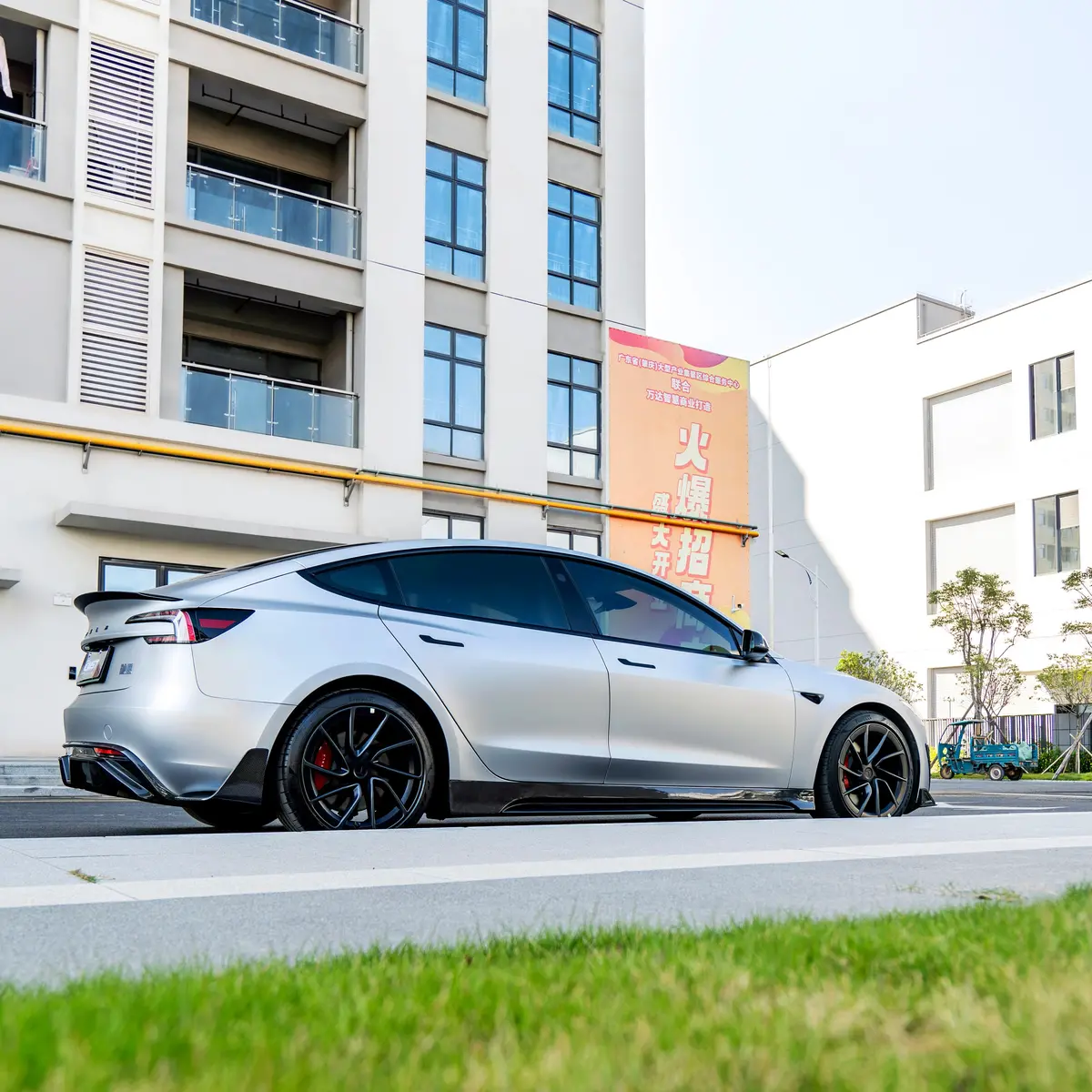 Cmst Dry Carbon Fiber Full Body Kit Ver.1 For Tesla Model 3 Performance Highland 2024+ 11