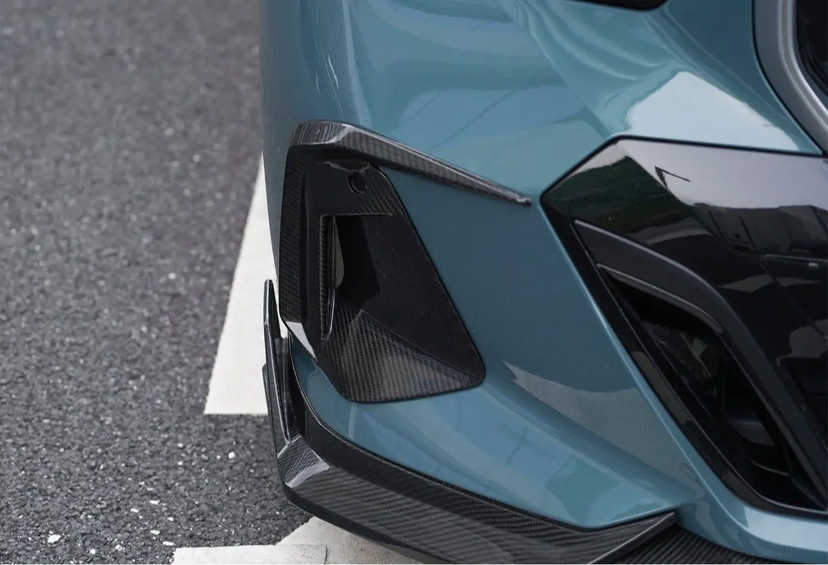 Takd Carbon Dry Carbon Fiber Front Inlet Trim For Bmw I5 / 5-Series G60 2023+ 1