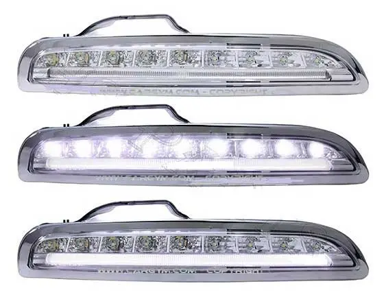 Porsche 987 Boxster Mk1 Led Drl Daytime Fog Lamp Replacement Kit 1