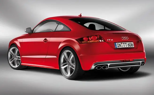 Audi Tt 8J Mk2 2006+ Tts Style Rear Diffuser 1
