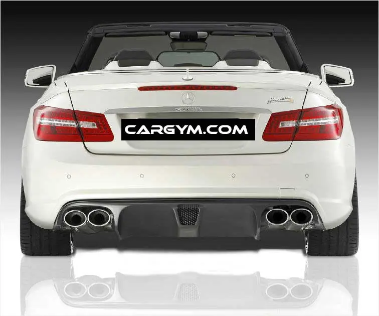 Mercedes-Benz C207 E-Coupe Piecha Style Carbon Rear Diffuser 1