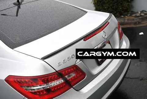 Mercedes-Benz C207 E-Class Coupe Amg Style Carbon Rear Spoiler 1