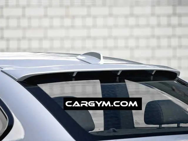 Bmw E82 1-Series Hartge Style Carbon Fiber Rear Roof Spoiler 1