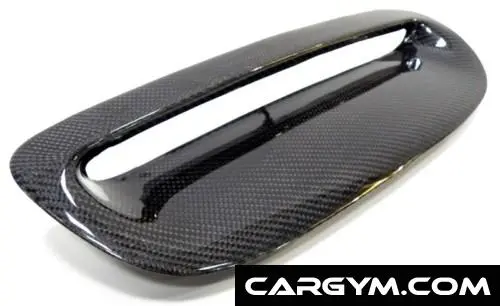 Mini Cooper S R52 R53 Jcw Style Carbon Fiber Hood Air Scoop 1