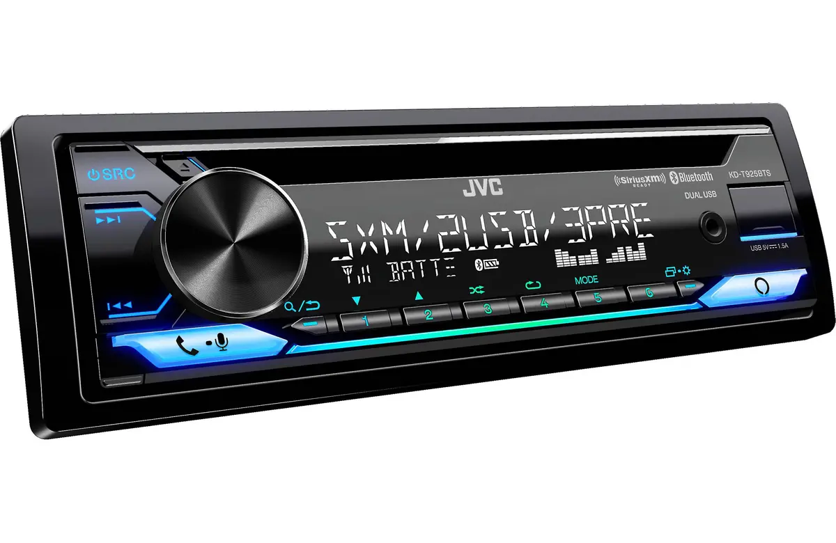 Jvc Kd-T925bts Radio 1Din Cd Receiver 1