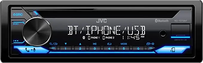 Jvc Kd-Td72bt Cd Receiver Featuring Bluetooth / Usb / 13-Band Eq 1