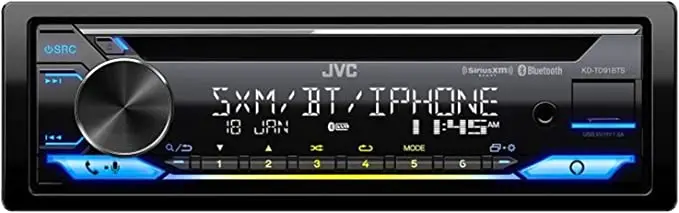 Jvc Kd-Td91bts Cd Receiver Featuring Bluetooth / Usb / Siriusxm / Amazon Alexa 1