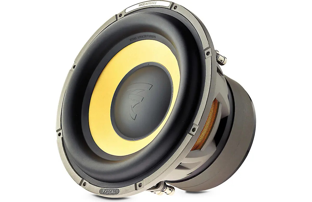 Focal Kit-E25kx K2 Power Series 10" Dual 4-Ohm Voice Coil Component Subwoofer 1