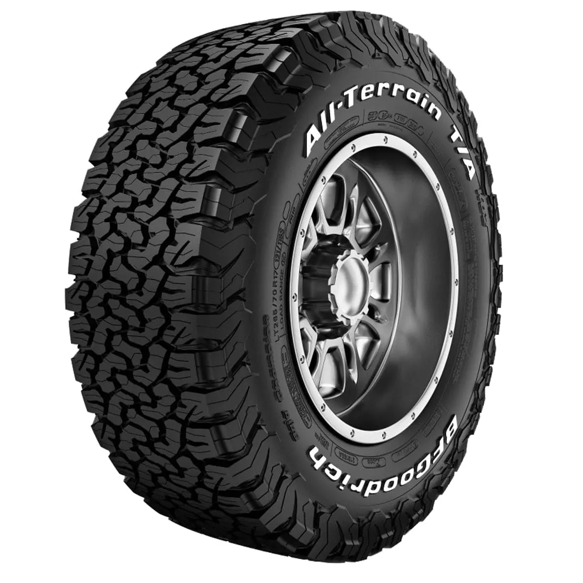 225/65R17 A/T 107/103S Bfgoodrich Ko2 Rbl With Fit &Balance 1