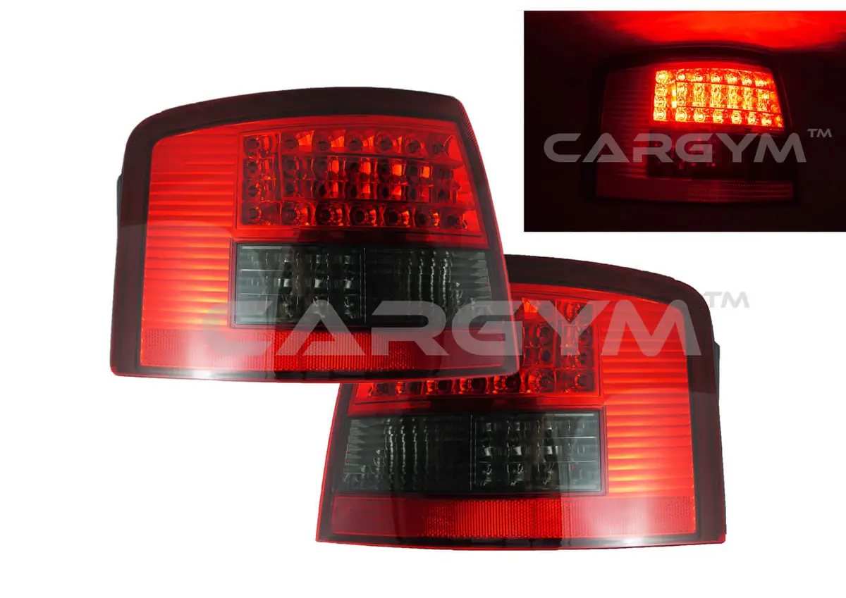 Audi A6 Rs6 C5 1998-2005 Avant Red & Smoked Led Taillight 1