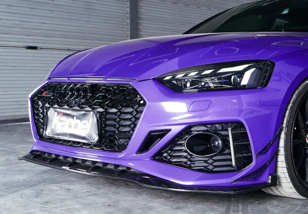 Karbel Carbon Dry Carbon Fiber Front Lip For Audi Rs5 B9.5 2020+ 1