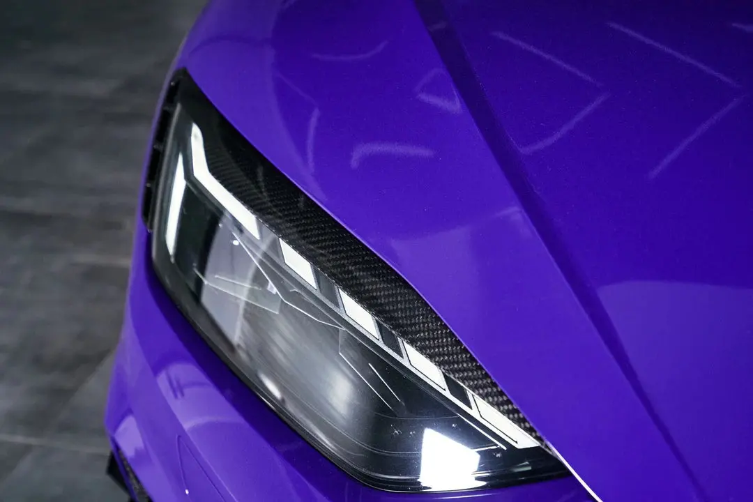 Karbel Carbon Dry Carbon Fiber Eyebrows Eyelids For Audi Rs5 S5 A5 B9.5 2020+ 1