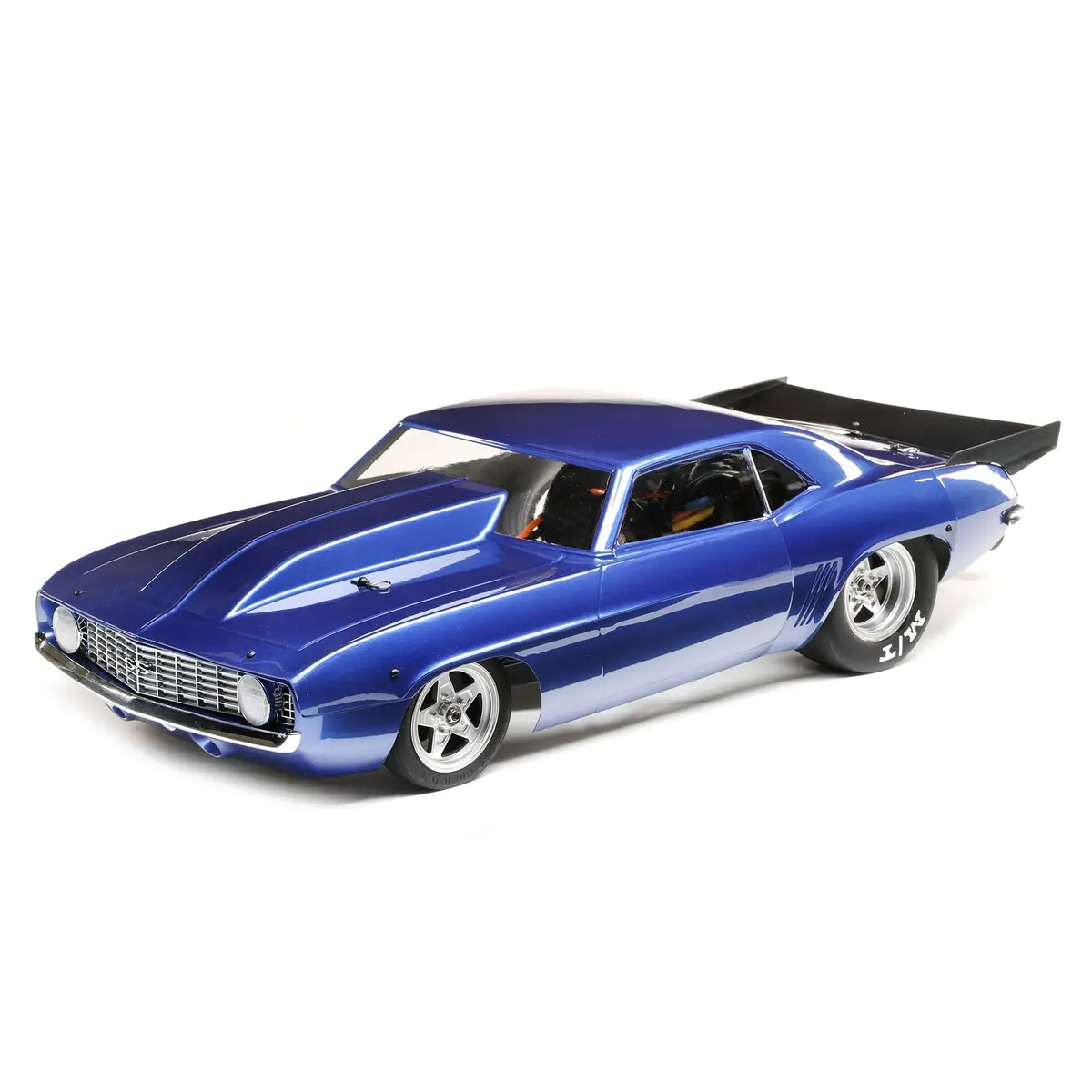 Los03035t2 69 Camaro 22S No Prep Drag Car (Blue) Rtr 1