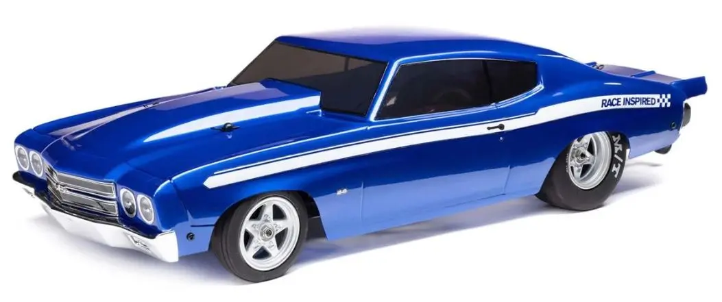 Los01023t1 Losi 70 Chevelle 2Wd Mini No Prep Drag (Blue) 1