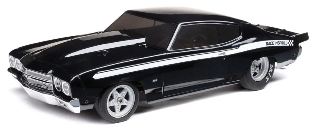 Los01023t2 Losi 70 Chevelle 2Wd Mini No Prep Drag Car (Black) 1