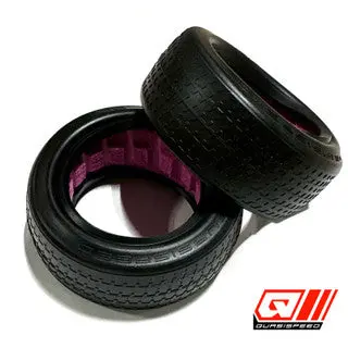 Qs-1615 Quasi Speed Low Tread Front Tire With Inserts 1