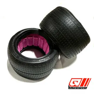 Qs-1616 Quasi Speed Low Tread Rear Tire With Inserts 1