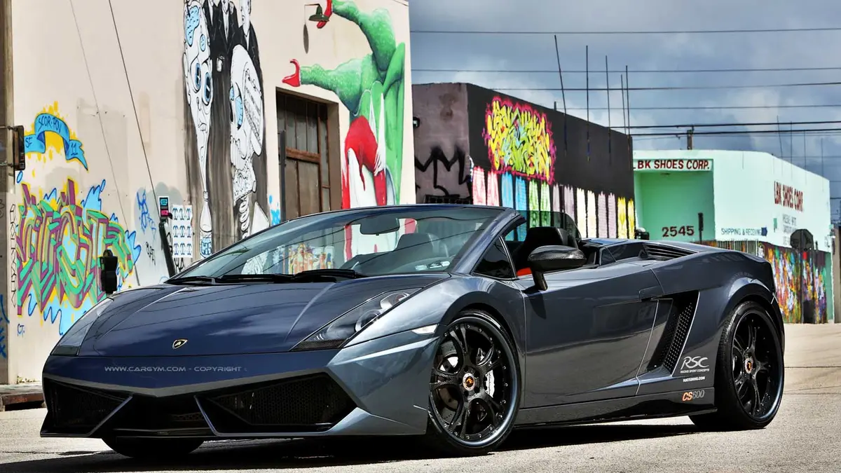 Lamborghini Gallardo Lp570 Style Front Bumper Kit 1