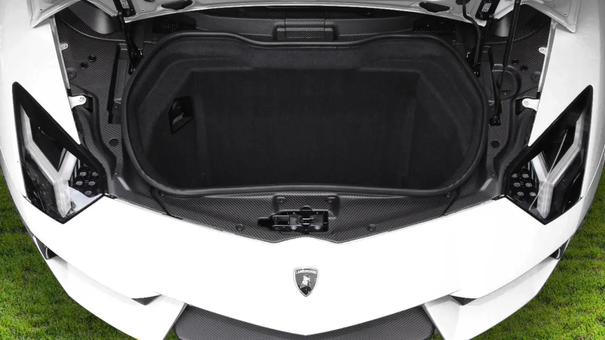 Dmc Lamborghini Aventador Carbon Fiber Trunk : Front Panles / Lock Trims 2