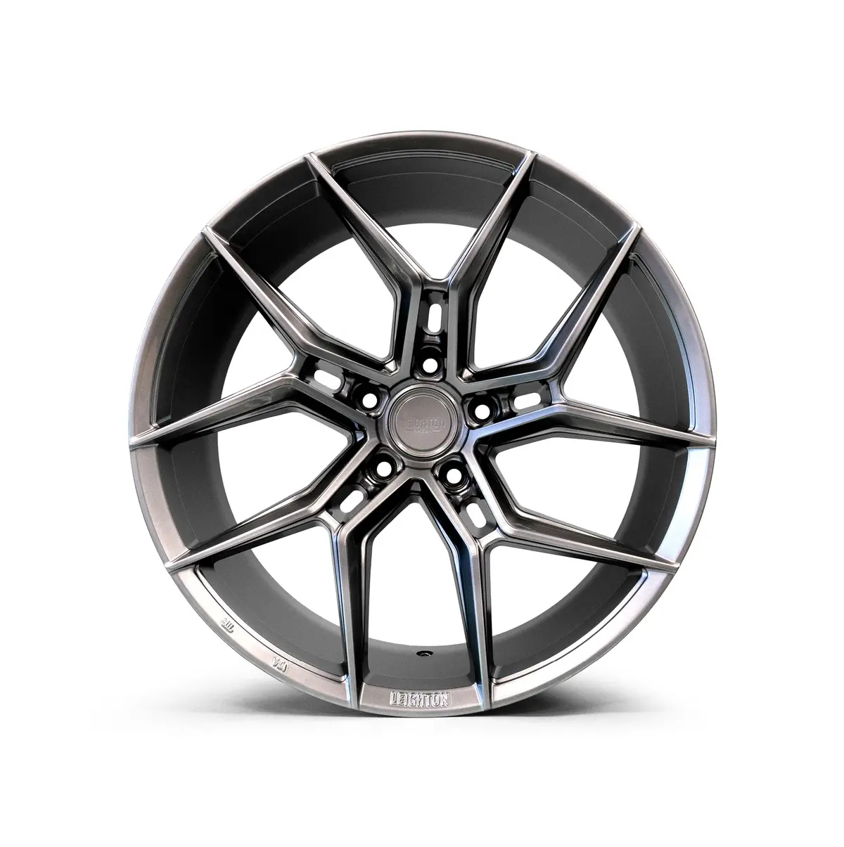 Lv-3 Gloss Graphite Alloy Wheels 8.5" 1