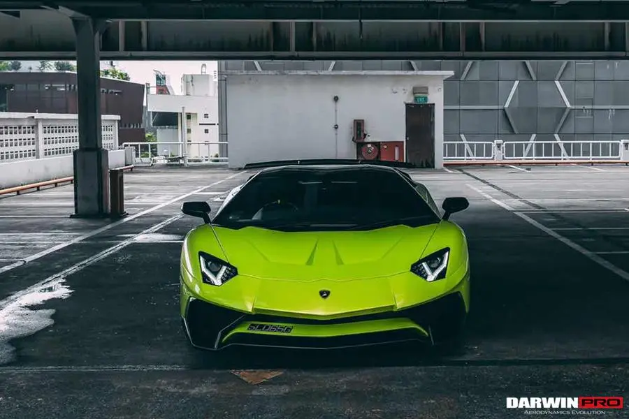 Darwinpro 2011-2016 Lamborghini Aventador Lp700 Coupe/Roadster Sv Style Front Bumper 1