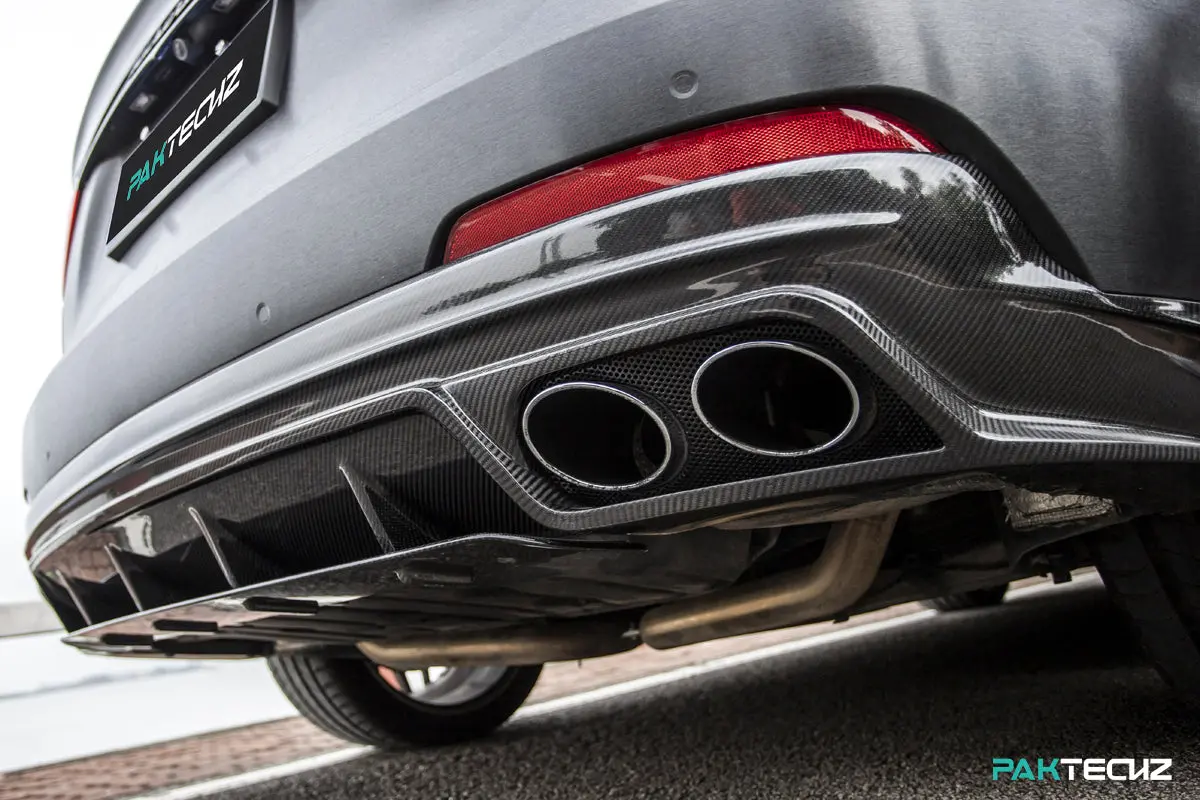 Paktechz Carbon Fiber Rear Diffuser For Maserati Levante 1