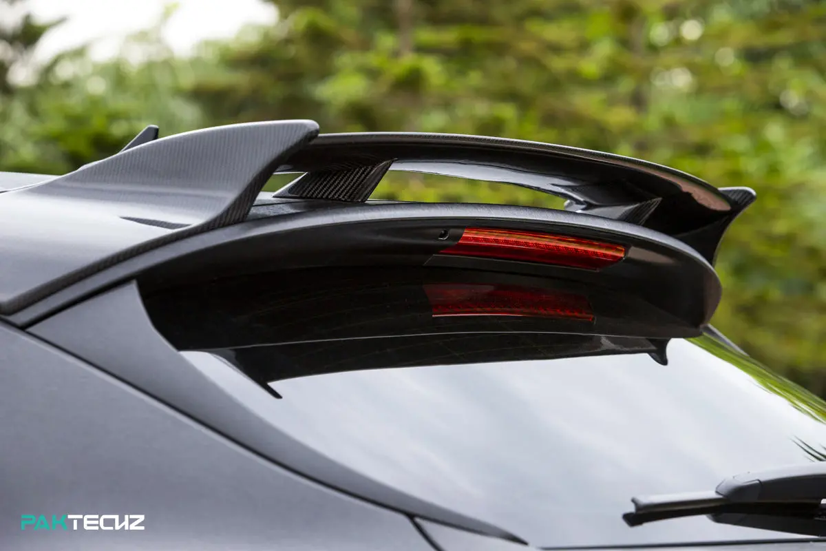 Paktechz Carbon Fiber Rear Roof Spoiler For Maserati Levante 1
