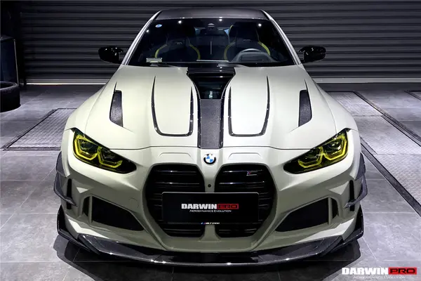 Darwinpro 2021+ Bmw M3 G80 M4 G82/G83 Imp Style Carbon Fiber Hood 1