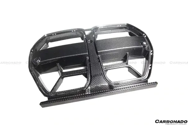 Carbonado 2021-Up Bmw M3 G80 M4 G82/G83 Od Style Dry Carbon Fiber Grill 1