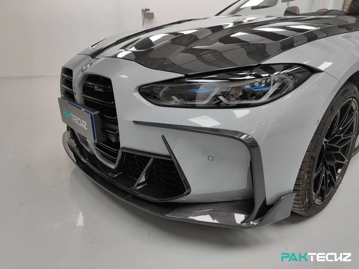 Paktechz Carbon Fiber Upper Canards For Bmw M3 G80 / M4 G82 1
