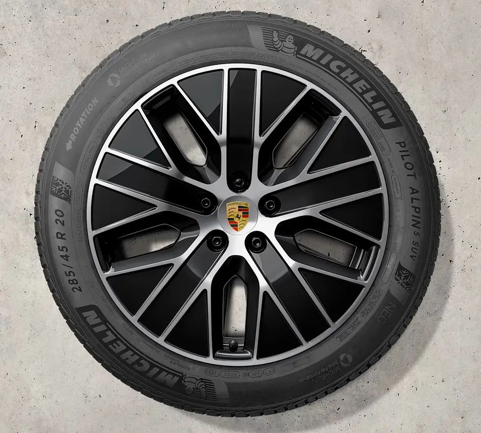 (Demo Car Wheels) 20” Porsche Macan H2 Ev Oe Wheels Set 1