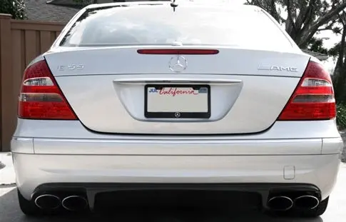 Mercedes-Benz W211 E-Class E55 Carbon Fiber Rear Diffuser 1