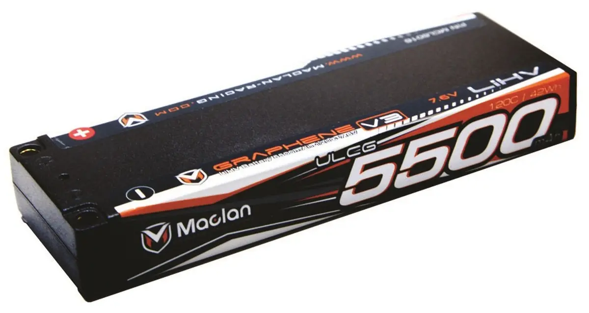 Mcl6016 Maclan Racing Graphene V3 Hv Ulcg Stick 5500 Mah 1