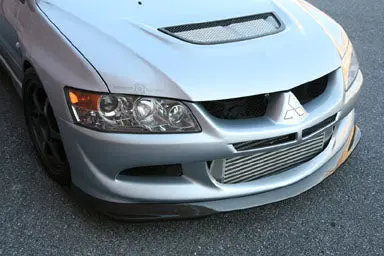 Mitsubishi Evo Viii Ralliart Style Carbon Fiber Front Spoiler 1